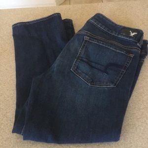 American Eagle crop jeans